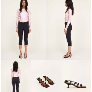 Rejina Pyo Black Malia Sandals, Beautiful , Elegant and Sexy ☺️